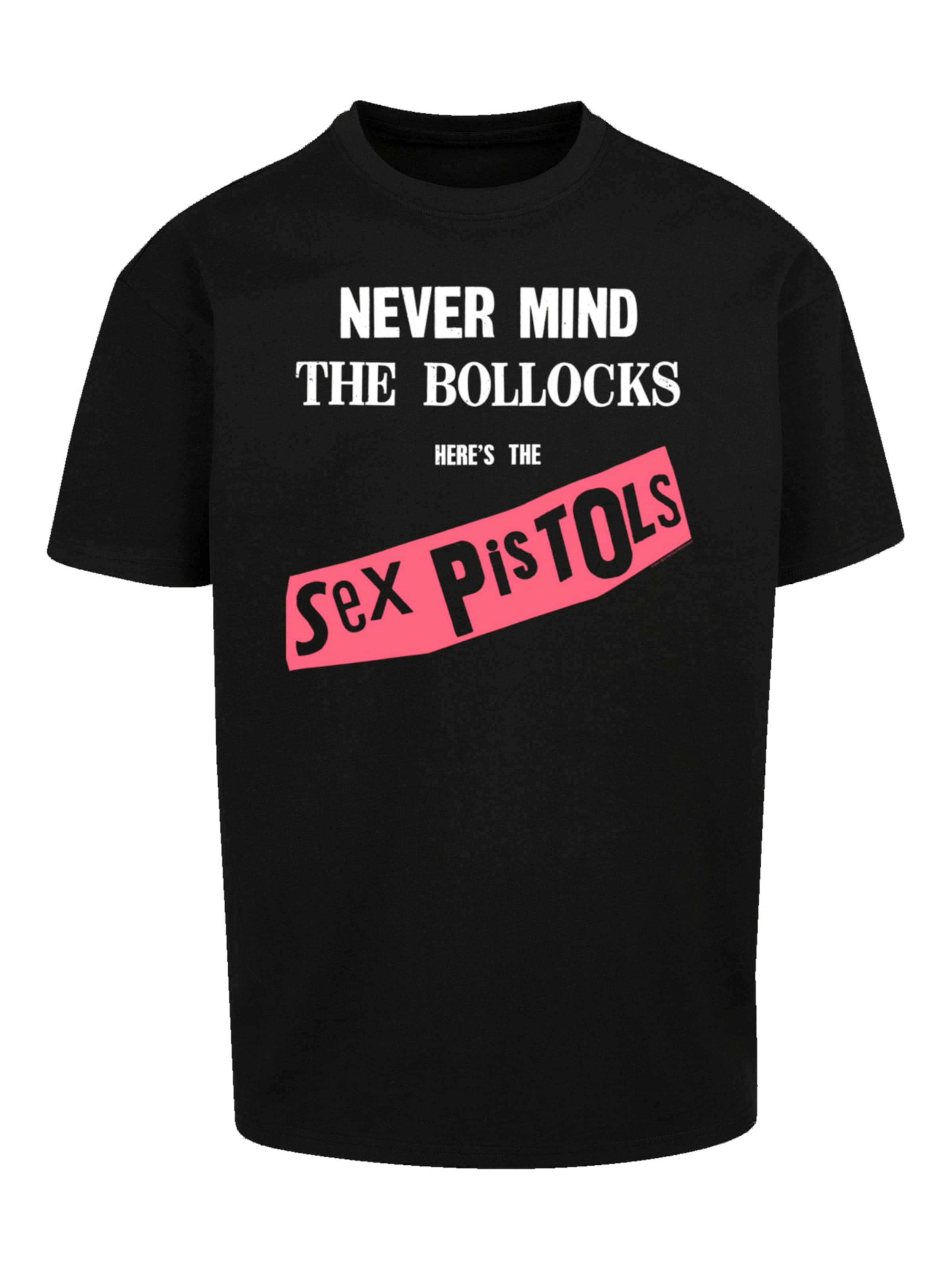 T-Shirt 'Sex Pistols NMTB Original Album' F4NT4STIC en noir : devant