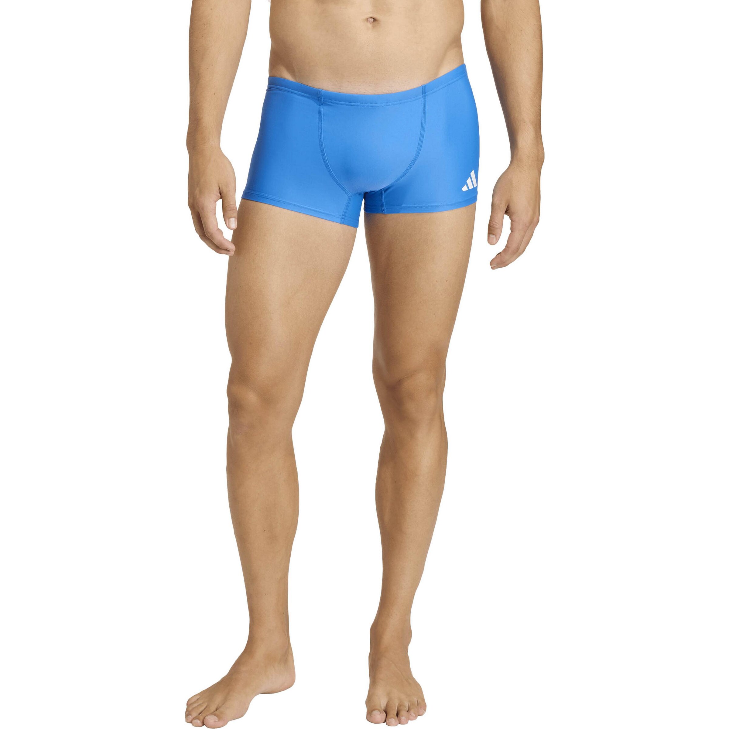 ADIDAS PERFORMANCE Athletic Swim Trunks in Blue: front