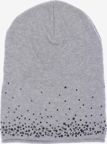 Zwillingsherz Hat & Cap in One size in Grey: front