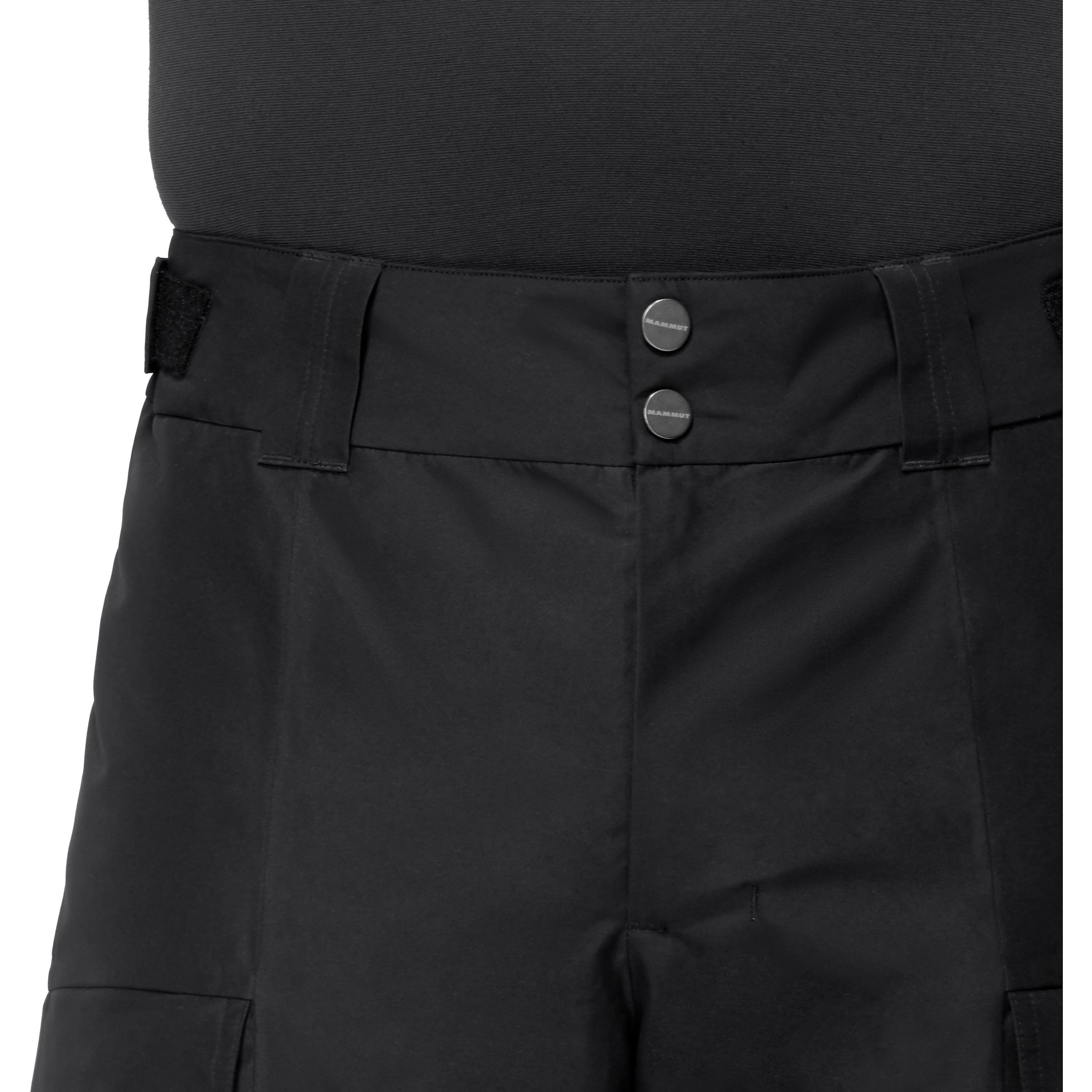 MAMMUT Regular Workout Pants 'Fall Line' in Black