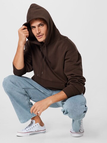 Sweat-shirt WEEKDAY en marron