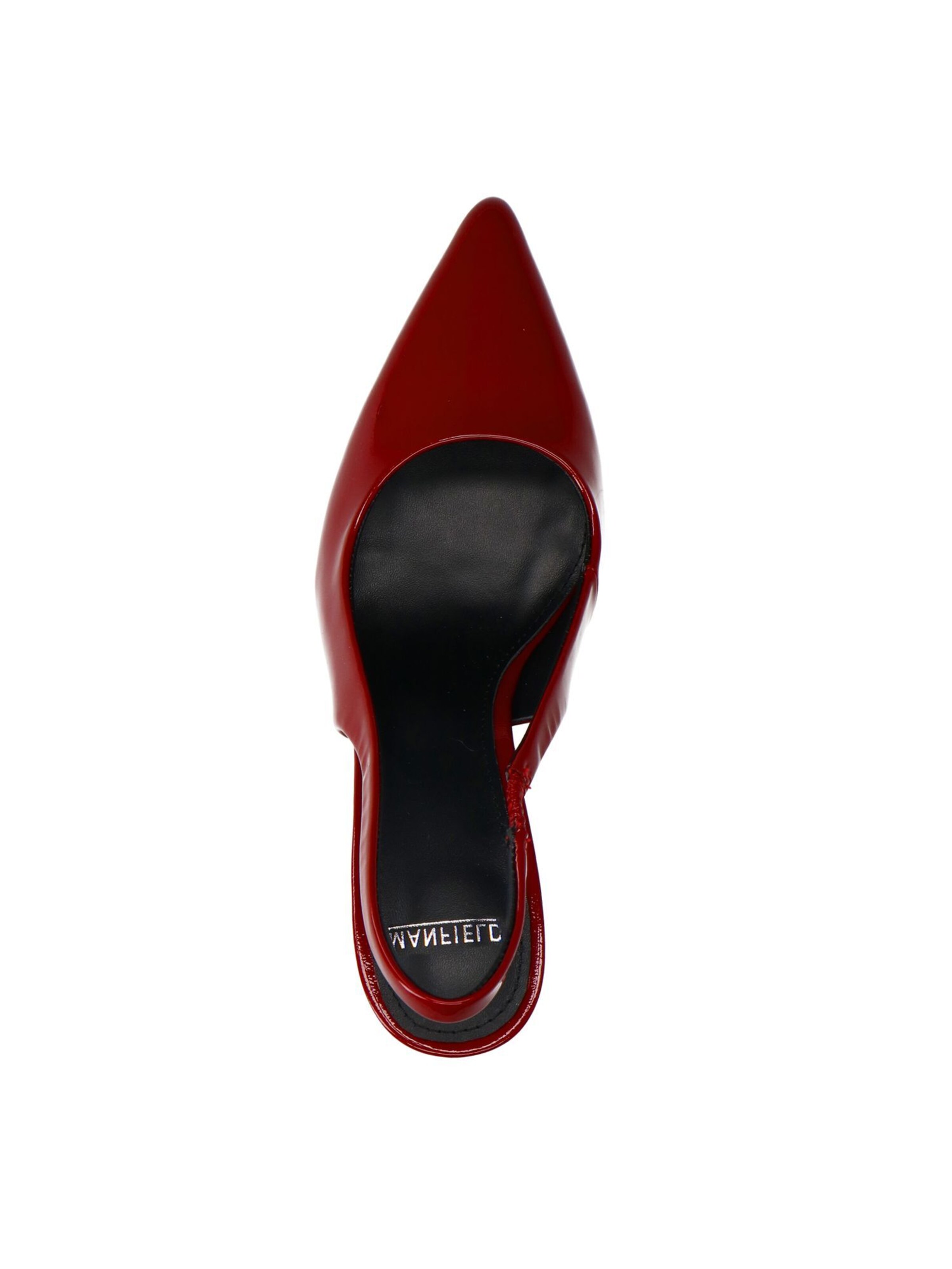 Escarpins à bride arrière MANFIELD en rouge