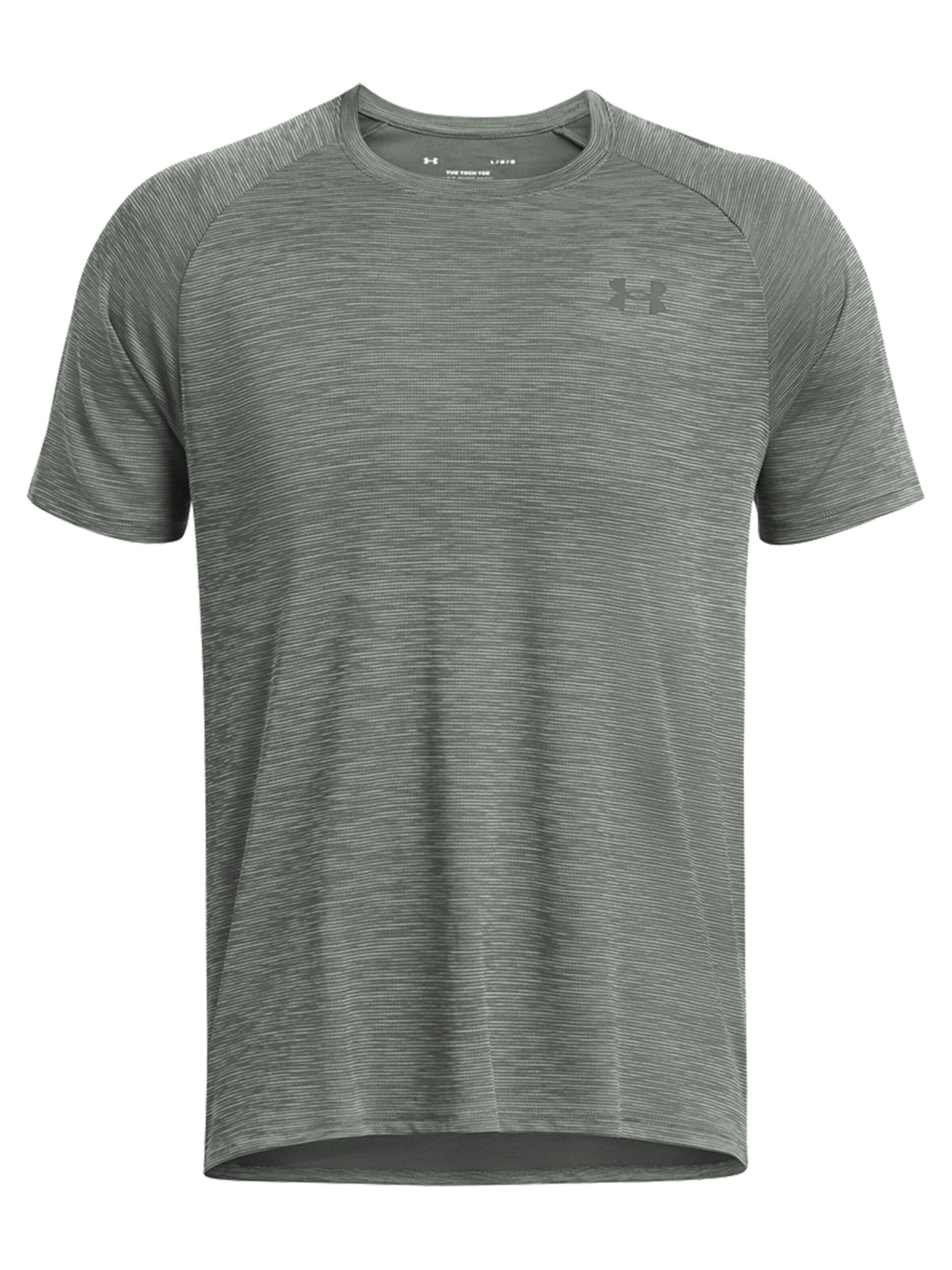 UNDER ARMOUR Funktionsshirt 'Tech' in Grün: Vorderseite