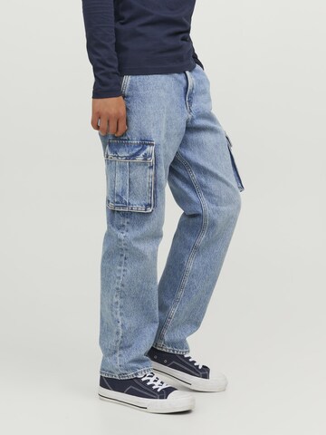 Jack & Jones Junior Loosefit Jeans 'Chris' in Blau