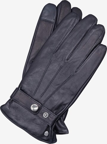 Akaroa Full Finger Gloves 'Ron' in Blue: front