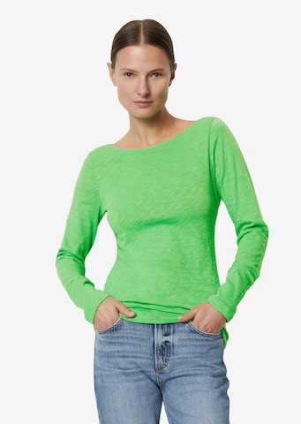 T-shirt Marc O'Polo en vert : devant