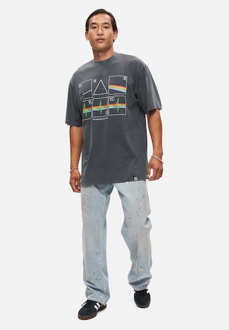 Recovered Shirt 'Pink Floyd Periodic Dark Side Of The Moon' in Grey