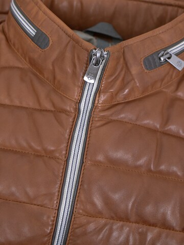 MILESTONE Between-Season Jacket 'MSCortino' in Brown