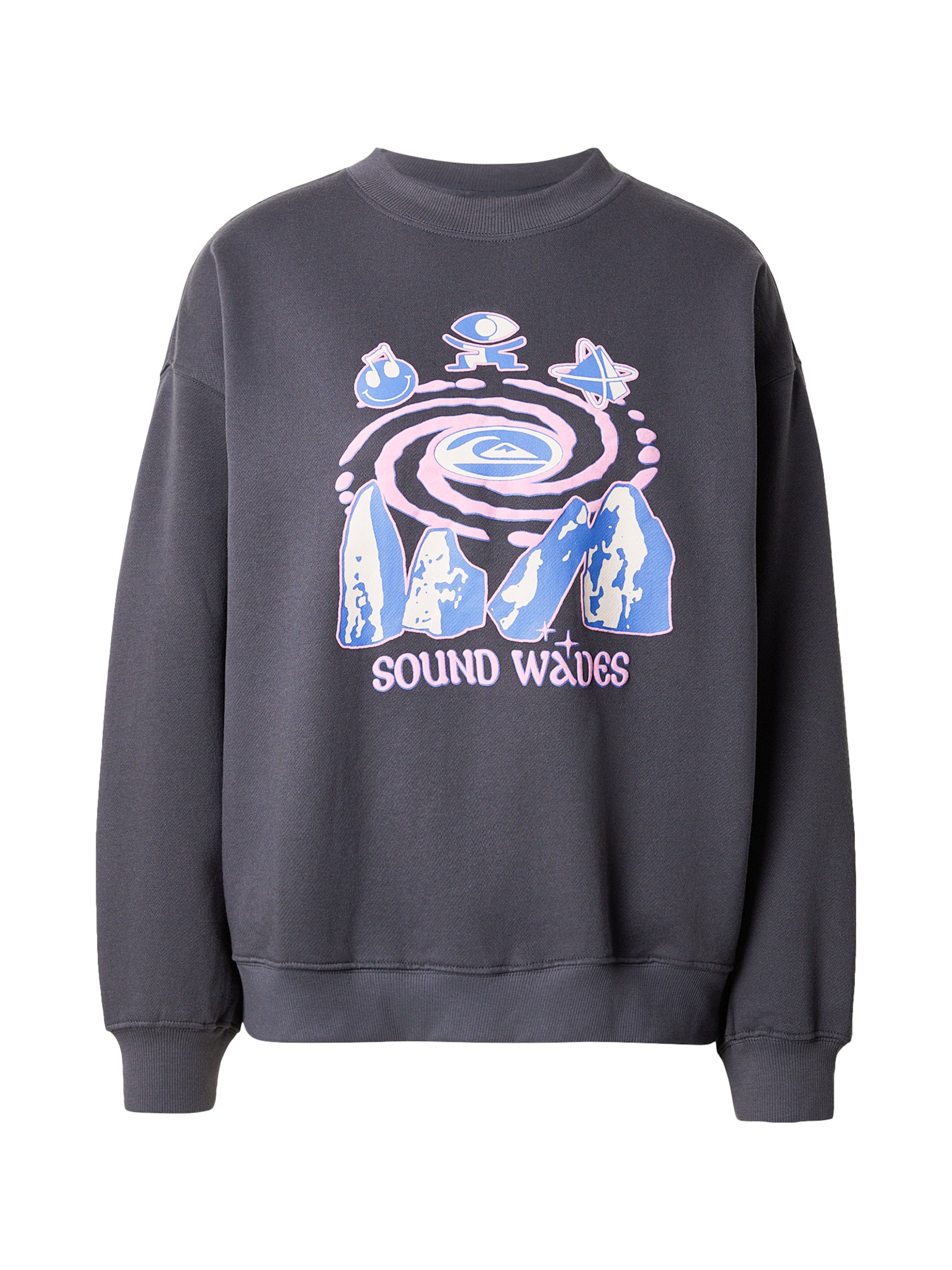 QUIKSILVER Tréning póló - kék: elől