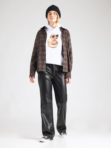 EINSTEIN & NEWTON Tréning póló 'Entchen' - fehér