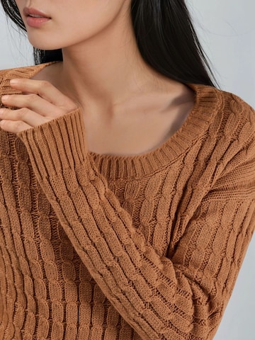 Pullover 'Pullover' di My fashion in marrone