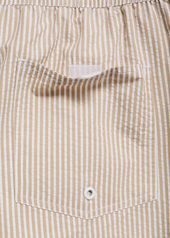 MANGO MAN Swim Trunks 'Seer' in Beige