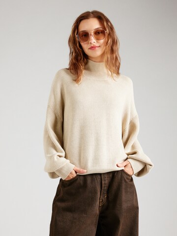 Pull-over 'Magnea Rachelle' MSCH COPENHAGEN en beige : devant
