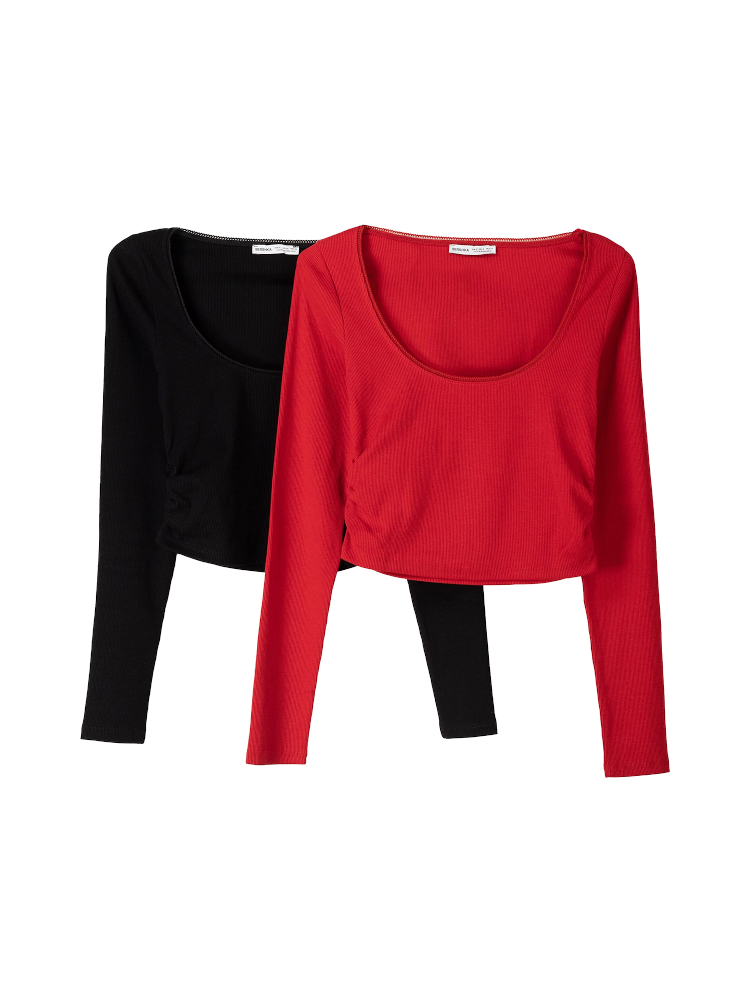 Maglietta di Bershka in rosso: frontale