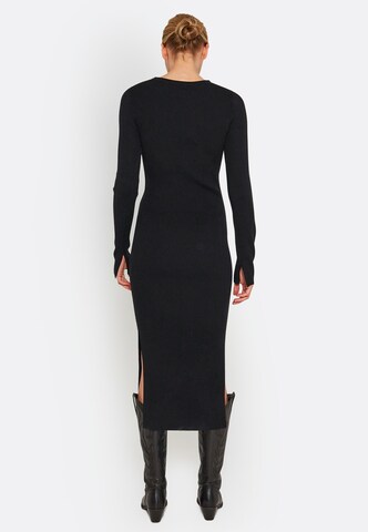NORR Knitted dress 'Sherry' in Black