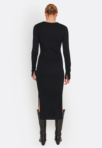 NORR Knitted dress 'Sherry' in Black