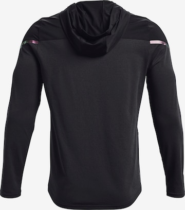 UNDER ARMOUR Athletic Zip-Up Hoodie in Black