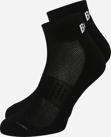 BOSS Orange Къси чорапи '2P AS Sport CC' в черно: отпред