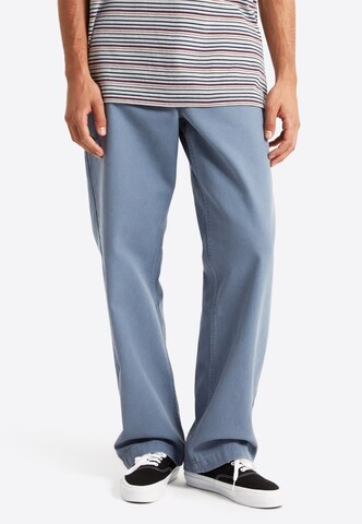 VANS - Regular Calças chino em azul: frente