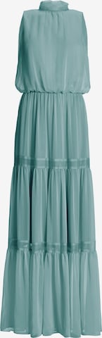 Robe de soirée SWING en vert : devant
