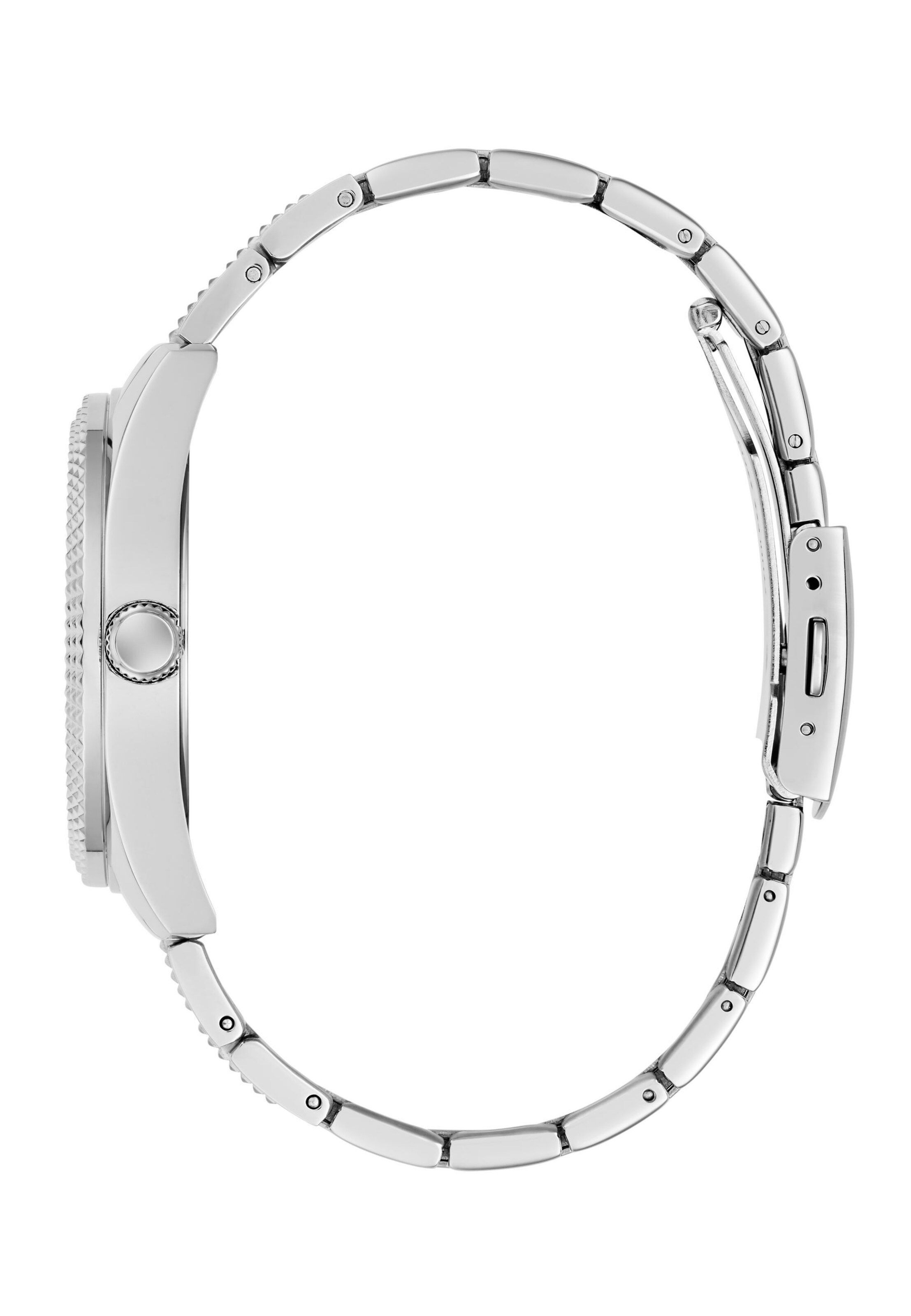 GUESS Analoog horloge ' PERCY ' in Zilver