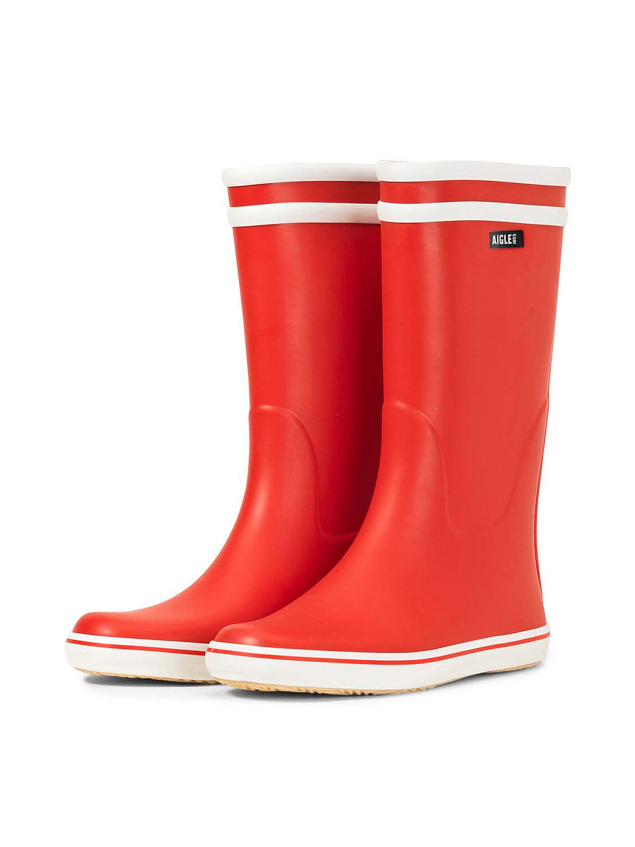 Boots ' MALOINE 2 ' AIGLE en rouge