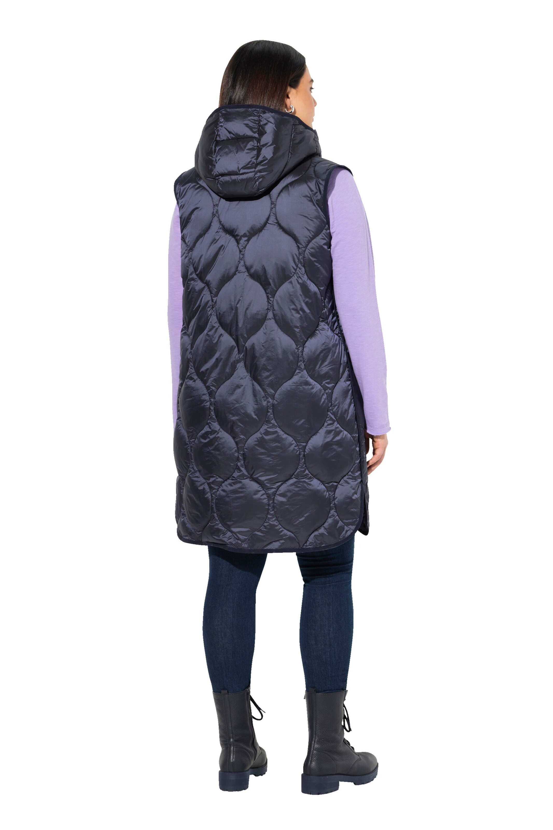 Ulla Popken Vest in Blue
