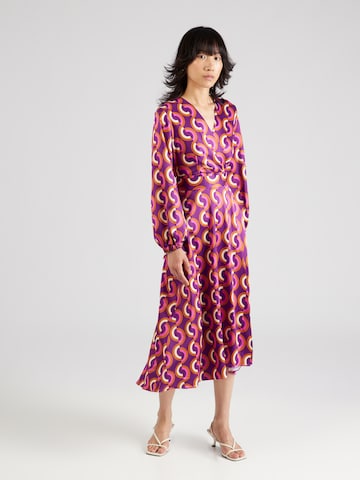 Robe Closet London en violet : devant