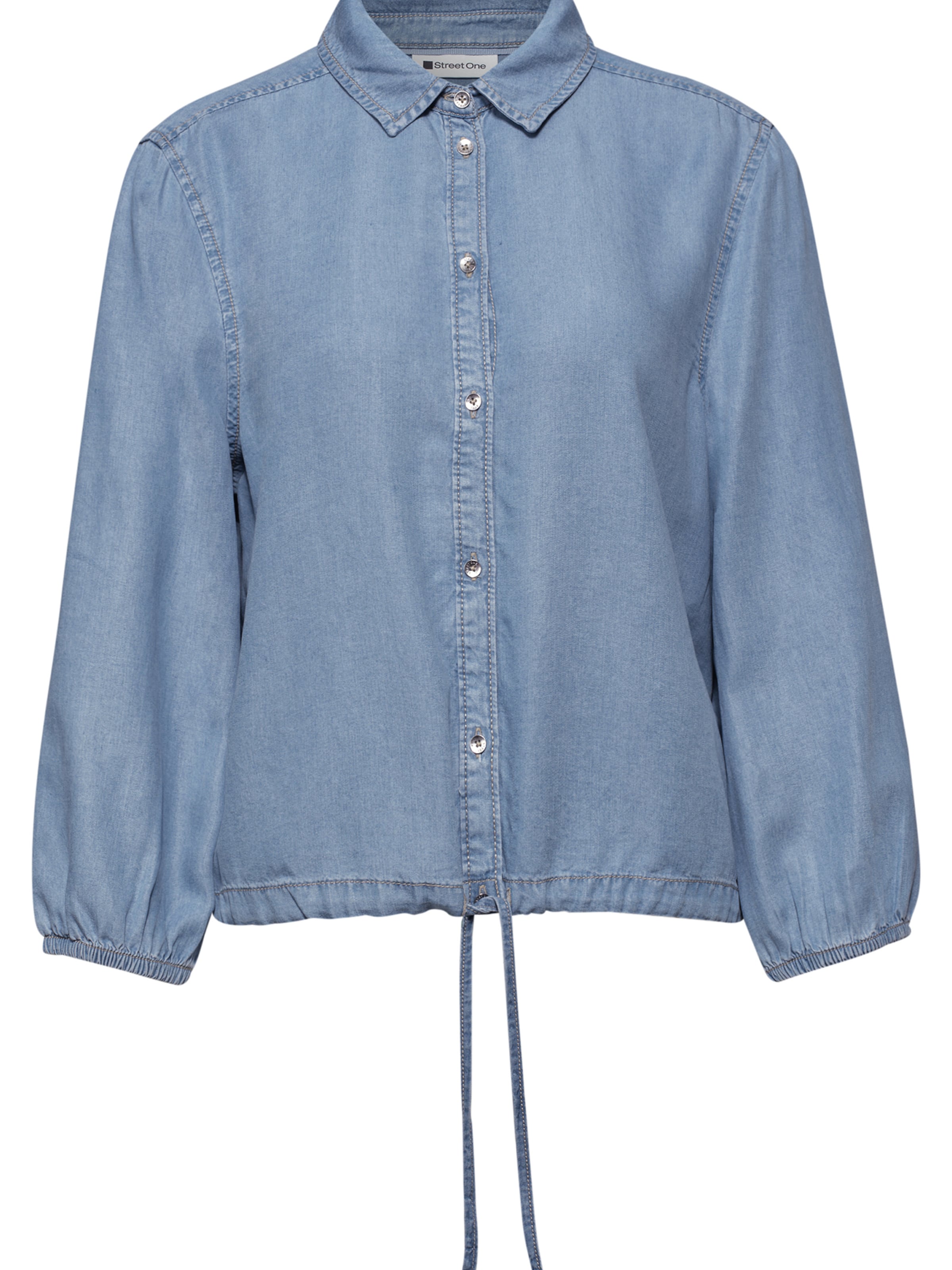 STREET ONE Блузка в Синий: спереди