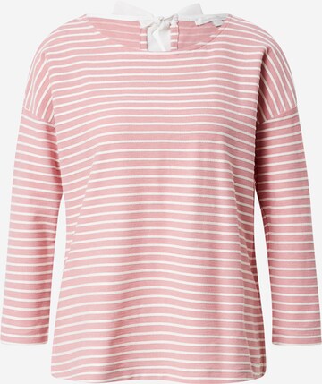 T-shirt TOM TAILOR DENIM en rose : devant