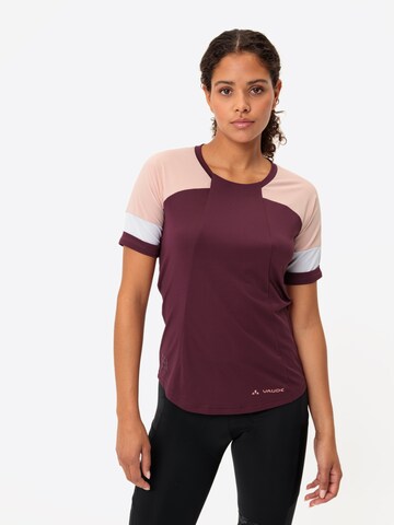 VAUDE Funktionsshirt 'Kuro' in Pink: Vorderseite