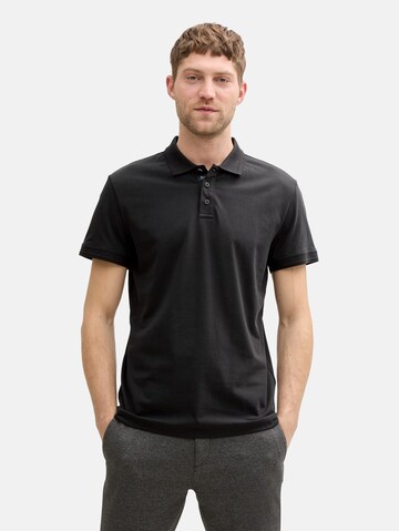 T-Shirt TOM TAILOR en noir : devant