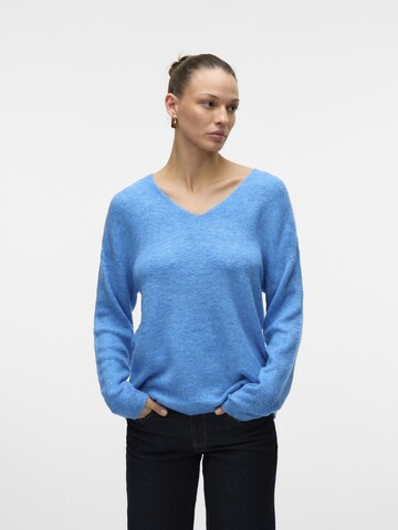 Pull-over VERO MODA en bleu : devant