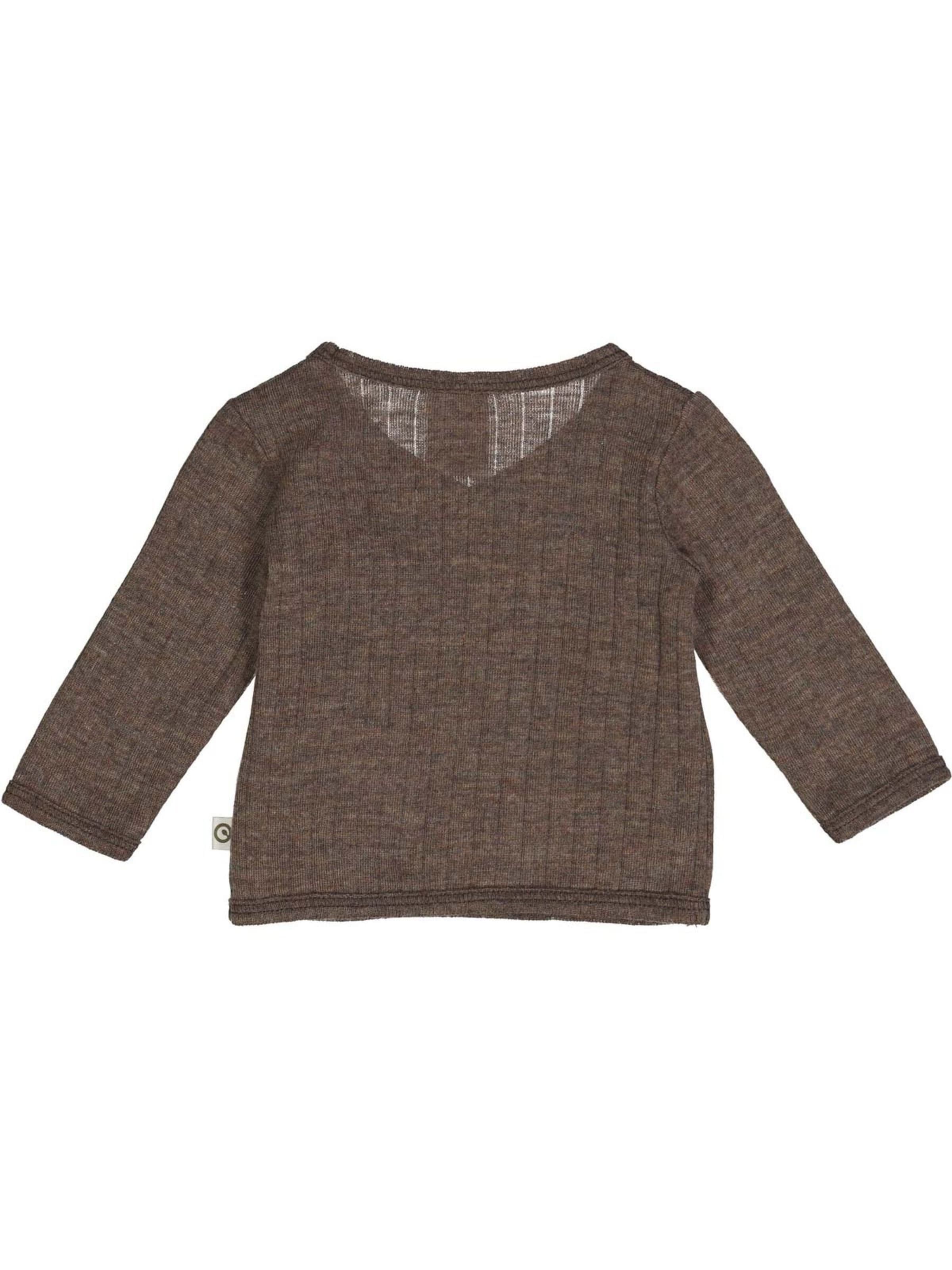 Cardigan Müsli by GREEN COTTON en marron