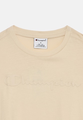 T-Shirt Champion en beige