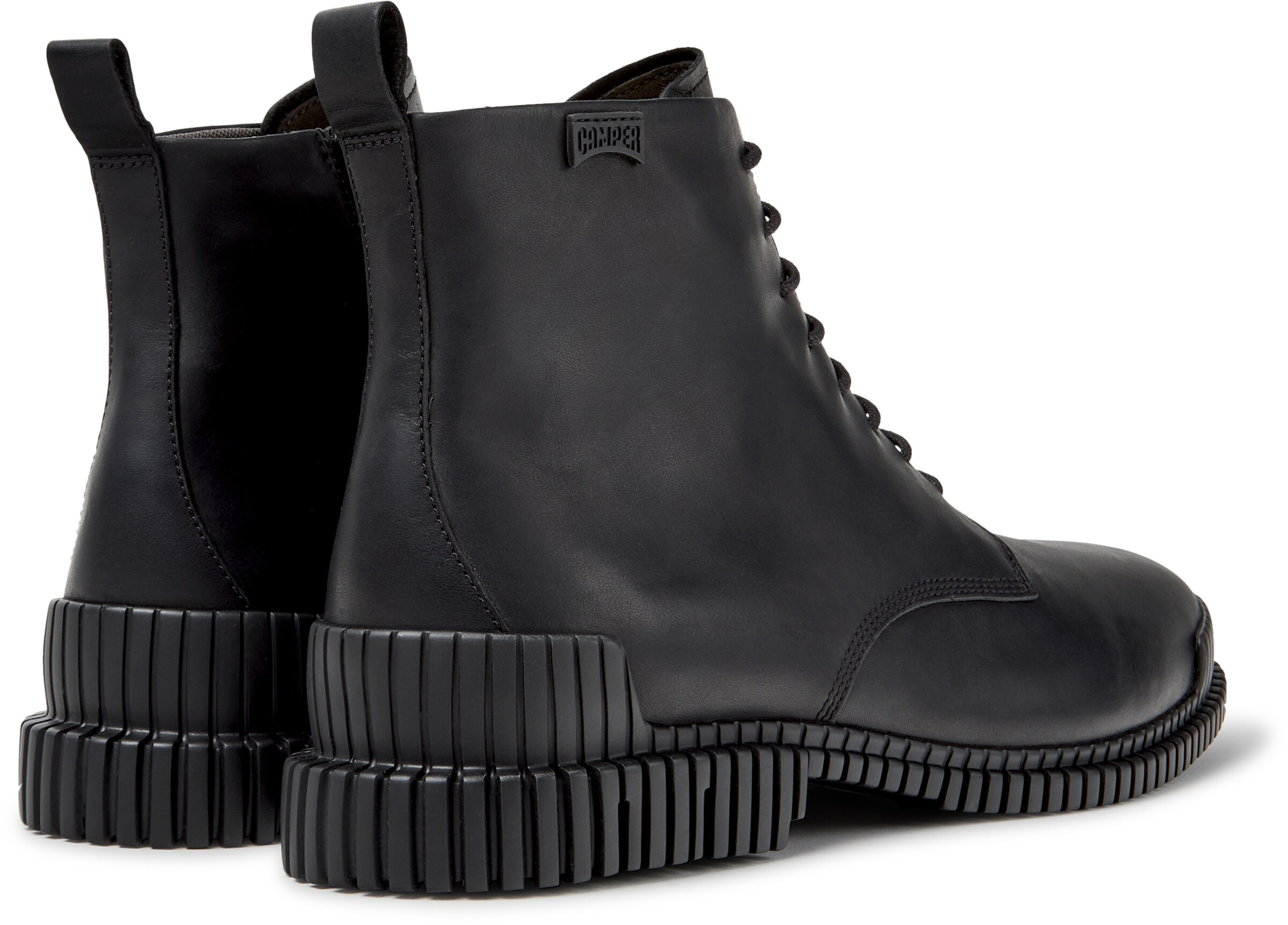 Bottes à lacets ' Pix ' CAMPER en noir