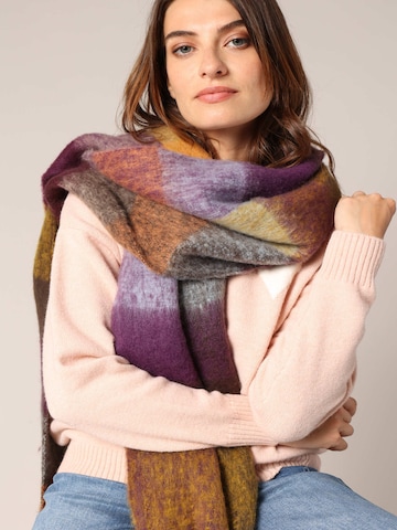 Écharpe 'CHECK' Deeluxe en mélange de couleurs