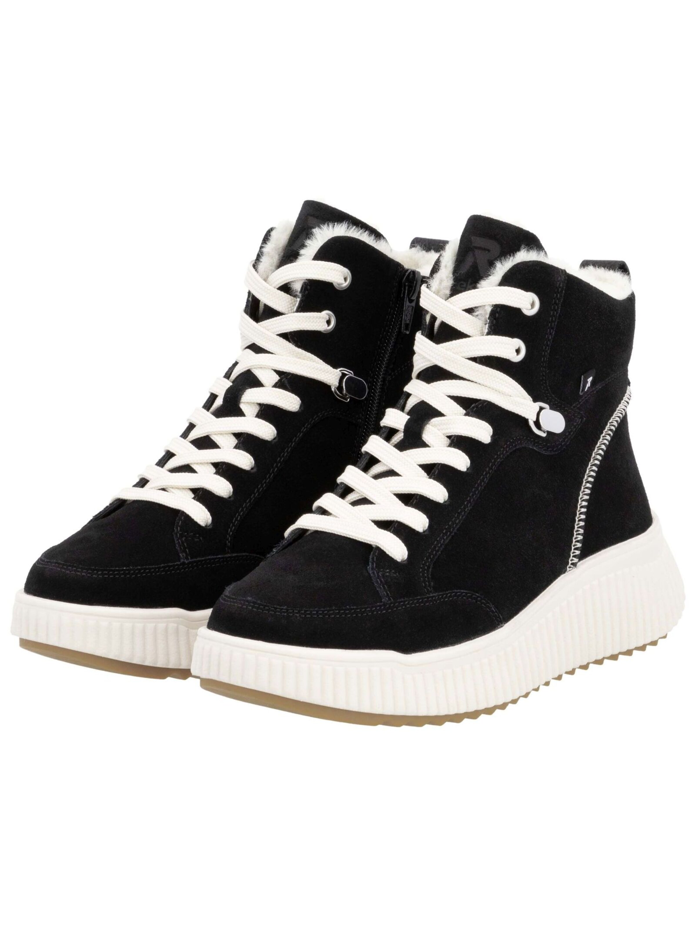 Rieker - Botim com fivela em preto