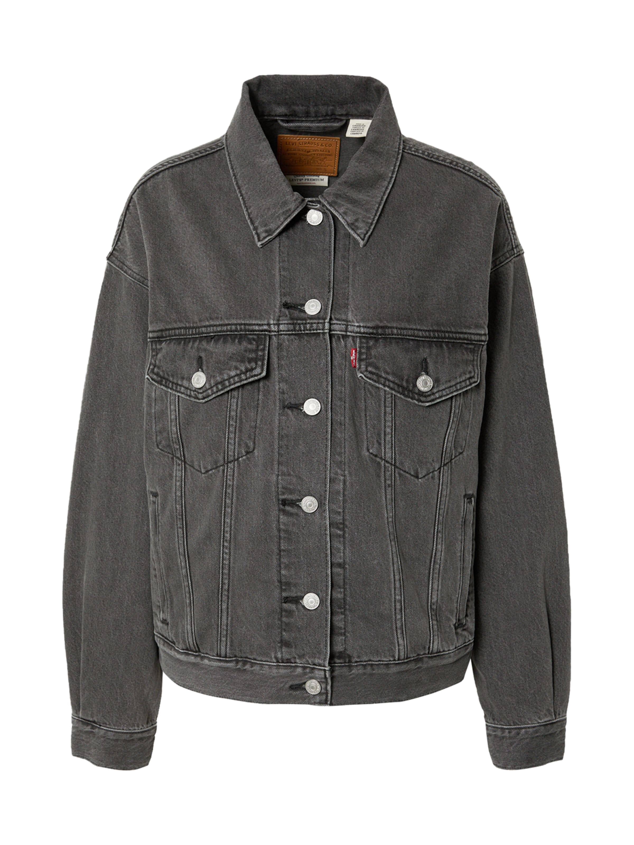 LEVI'S ® Φθινοπωρινό και ανοιξιάτικο μπουφάν '90's' σε γκρι: μπροστά