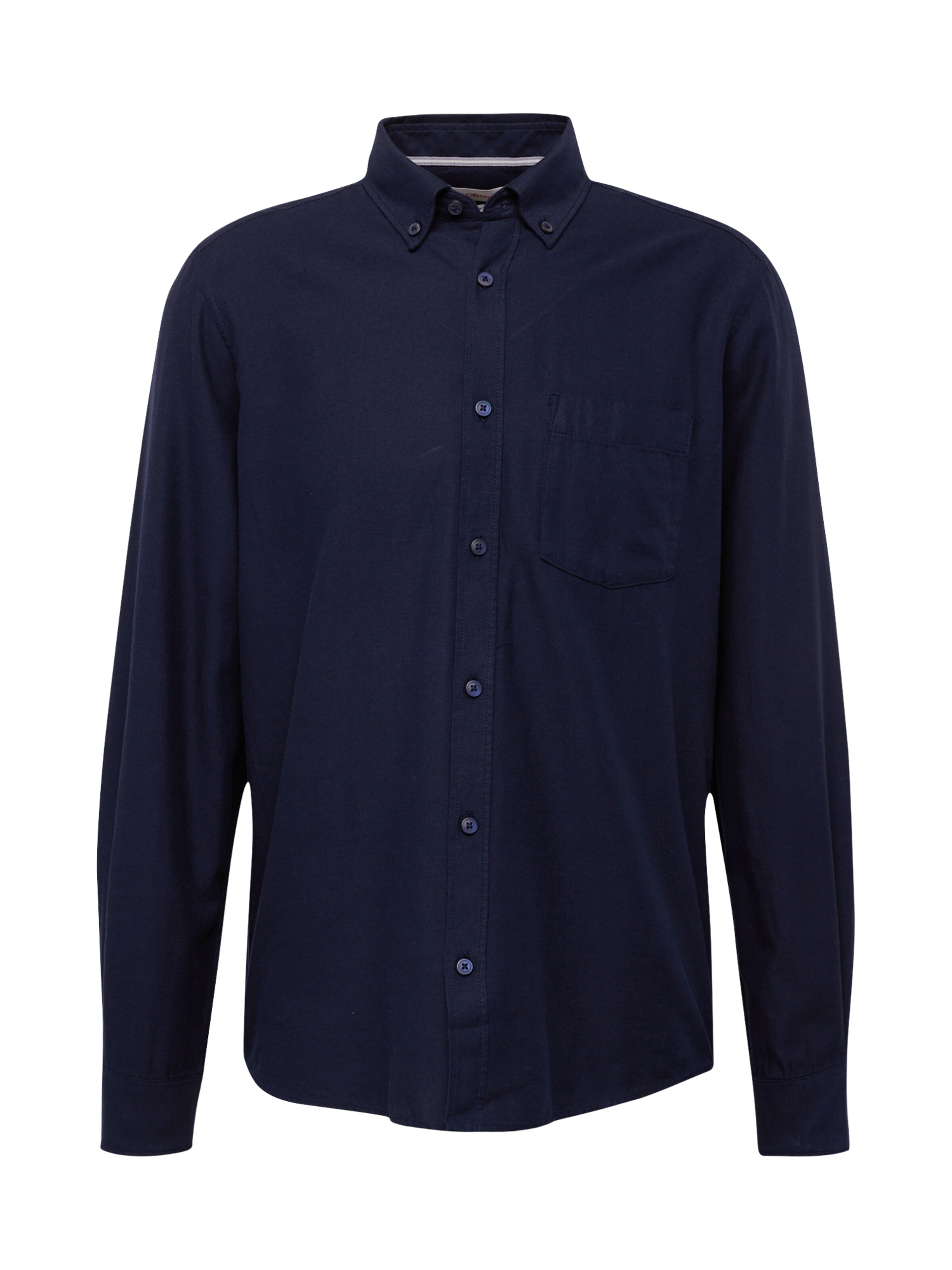 s.Oliver Regular Fit Hemd in Blau: Vorderseite
