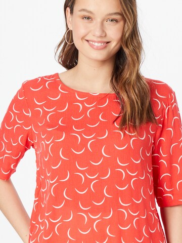 ICHI Blouse 'MARRAKECH' in Rood