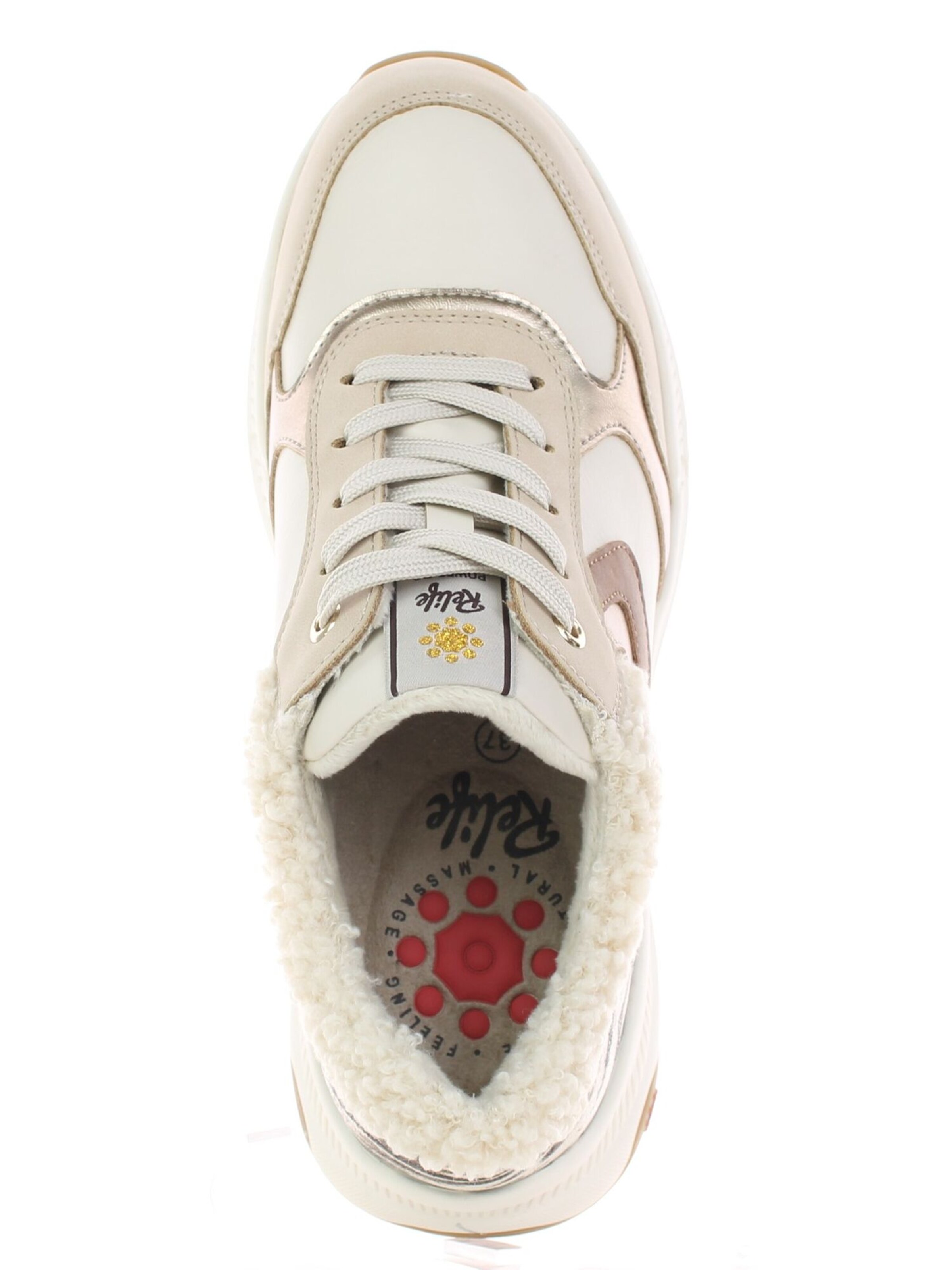Relife Platform trainers in Beige
