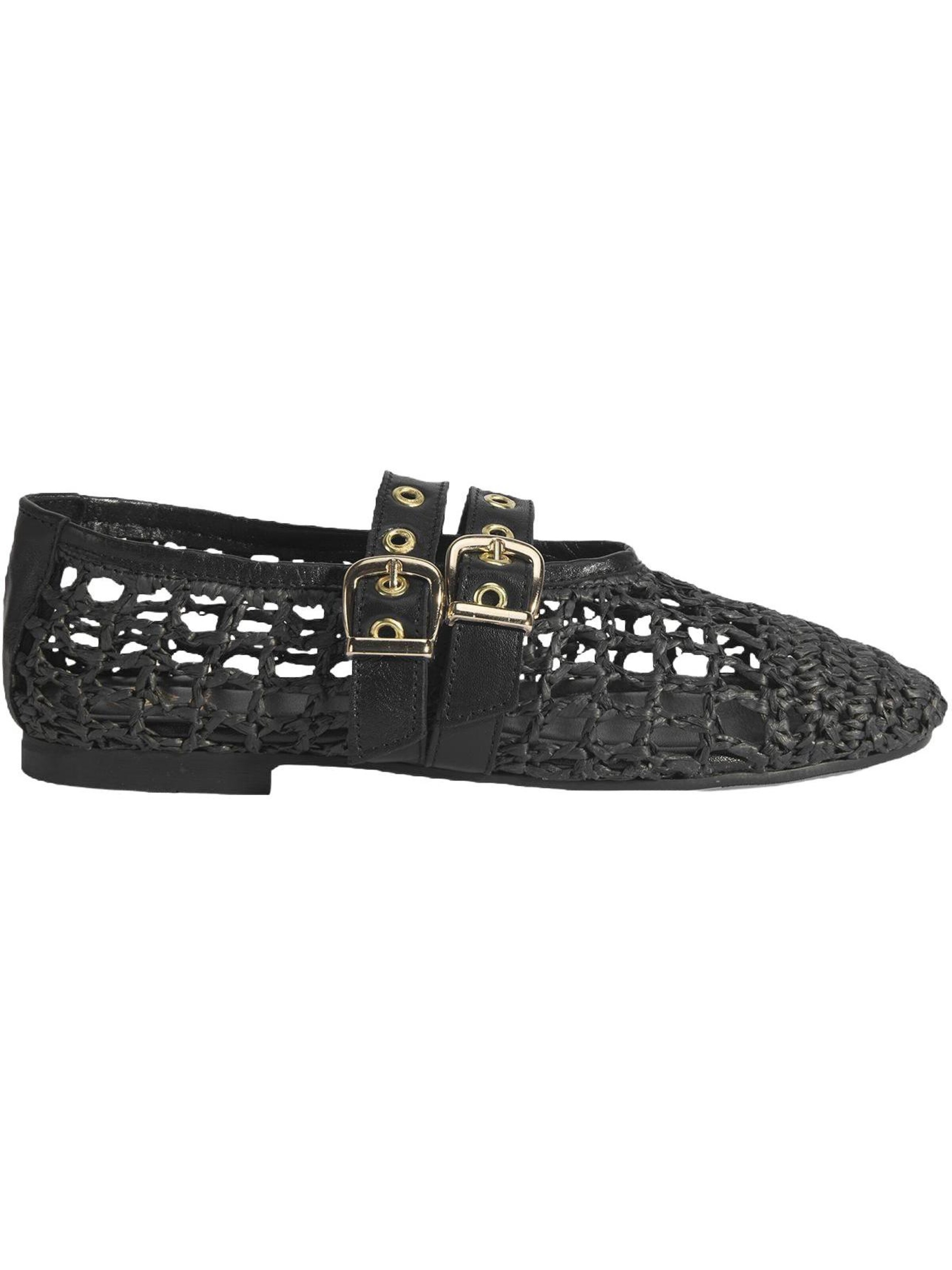 Desa Ballet Flats 'Ballettschuhe' in Black