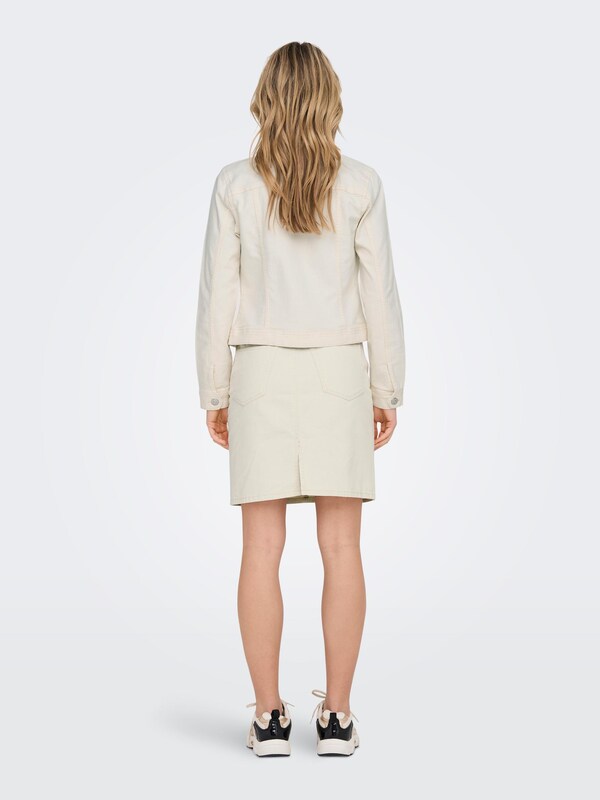 ONLY Between-Season Jacket 'ONLWonder' in Ecru