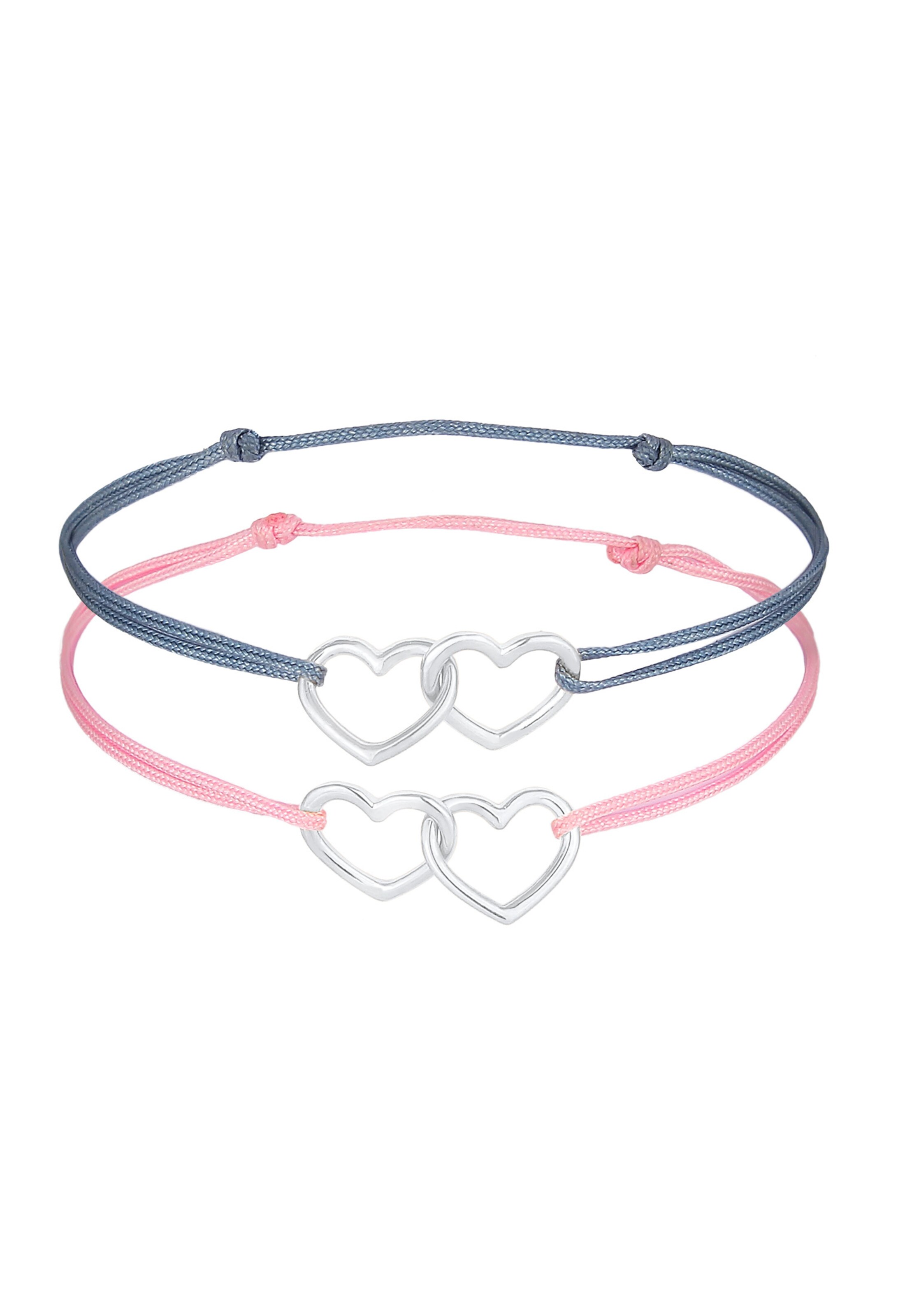 ELLI Jewelry Set in Silver: front