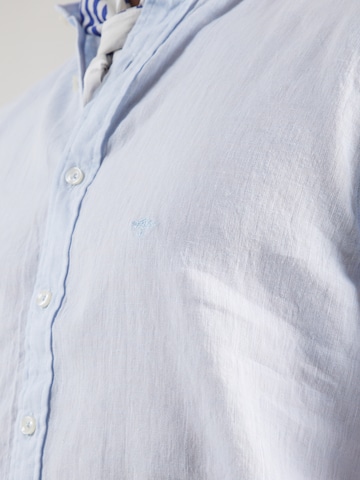 FYNCH-HATTON Regular fit Button Up Shirt in Blue