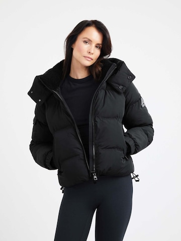 JACK1T Winter Jacket in Black: front