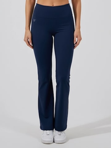 La V Sportbroek 'Noa' in Blauw