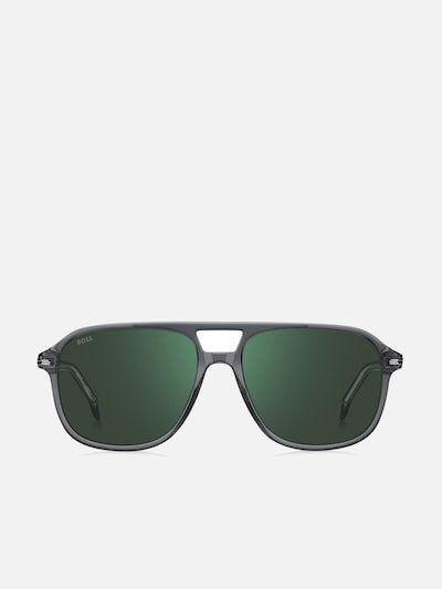 HUGO BOSS Zonnebril 'Hugo Boss BOSS 1751/S Grey crystal 57/16/145 MAN Sunglasses' in 57 in de kleur Grijs, Productweergave
