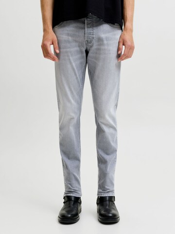 Coupe slim Jean 'JJIGlenn JJOriginal' JACK & JONES en gris : devant